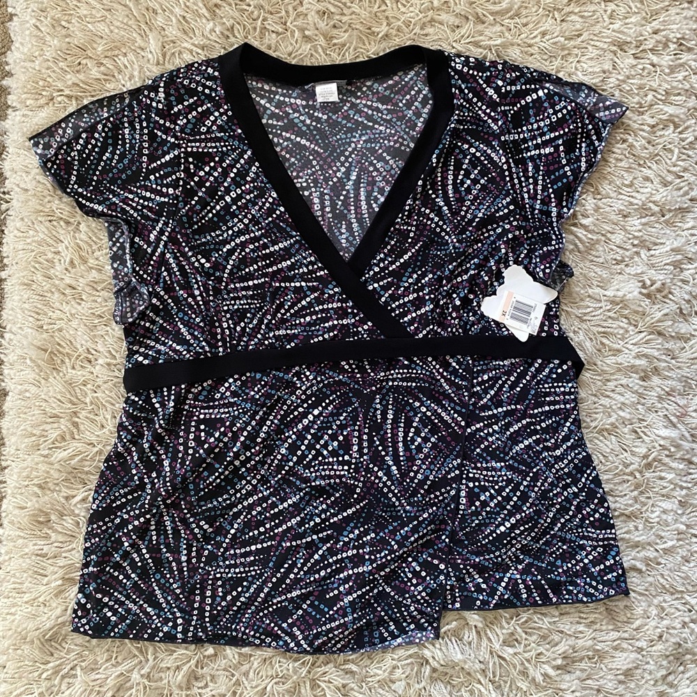 NWT Self Esteem womens top 2X